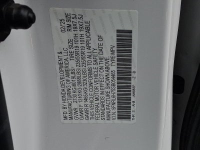 2025 Honda Odyssey Sport-L Auto