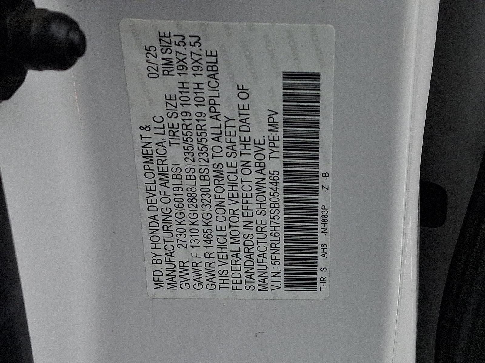 2025 Honda Odyssey Sport-L Auto
