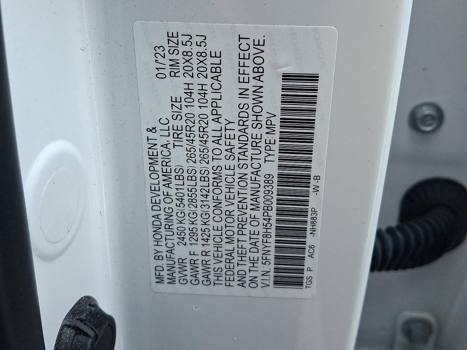 2023 Honda Passport EX-L AWD