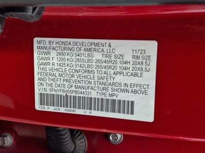 2023 Honda Passport EX-L AWD