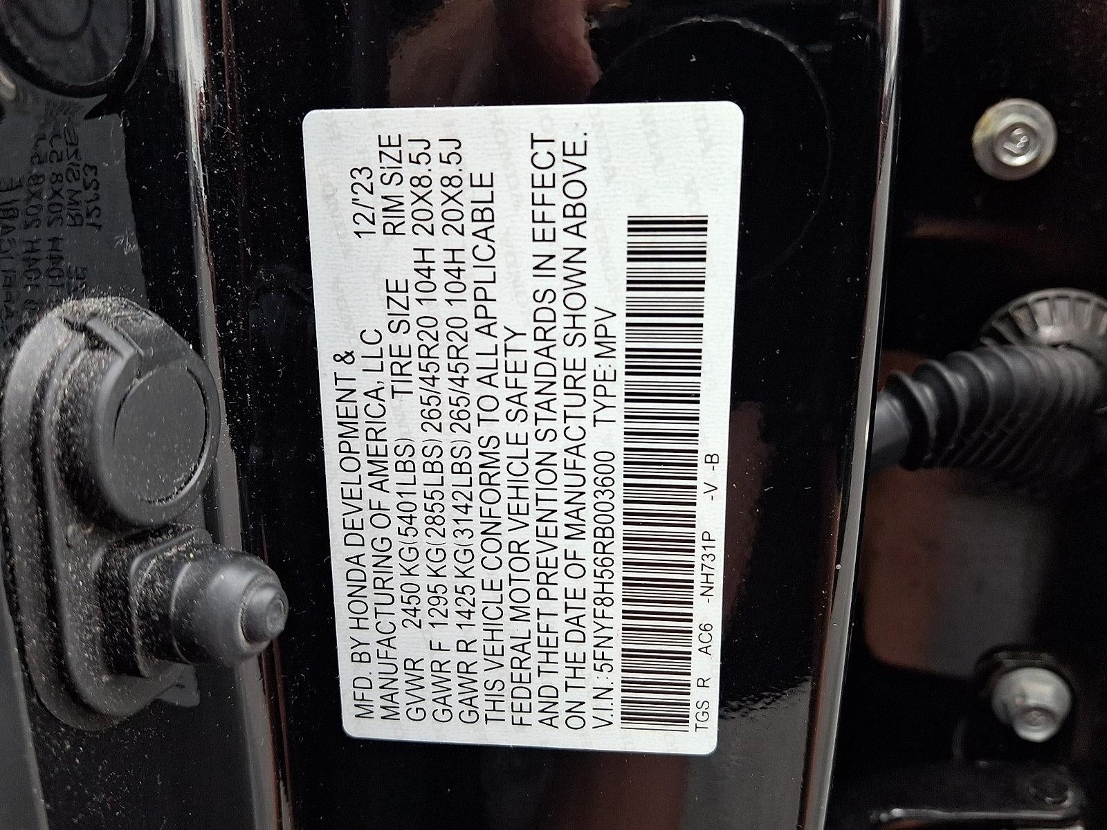 2024 Honda Passport EX-L AWD