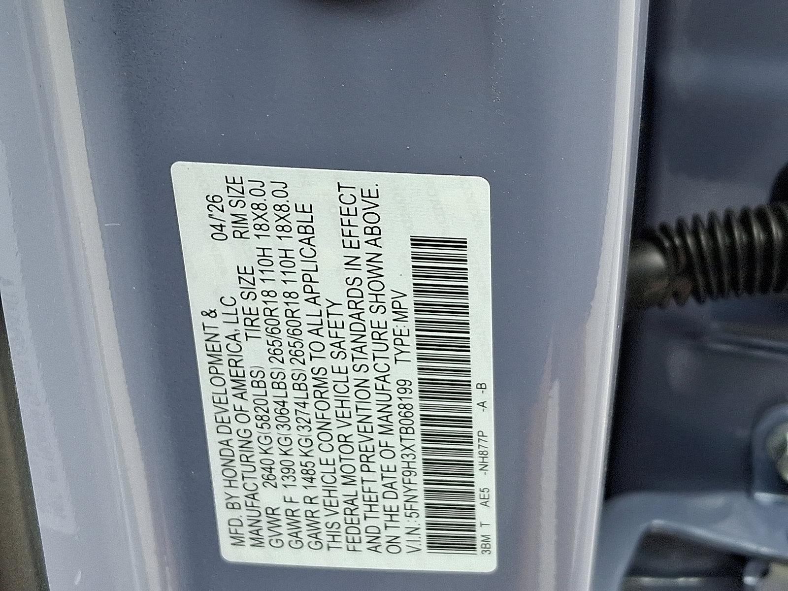 2026 Honda Passport RTL AWD