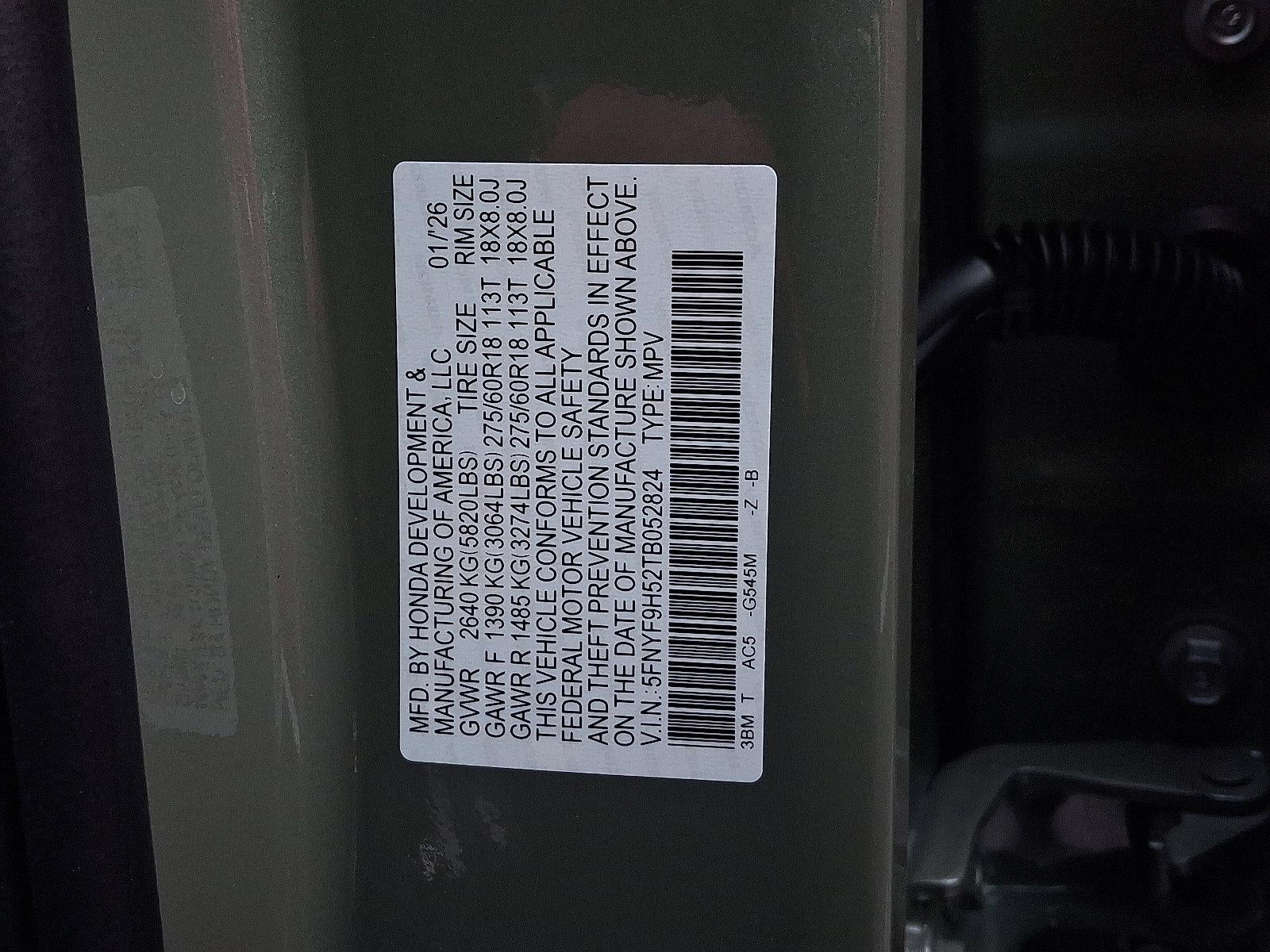 2026 Honda Passport TrailSport AWD