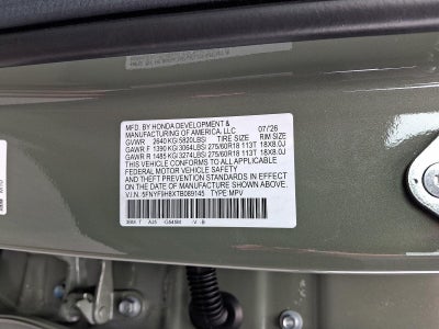 2026 Honda Passport TrailSport Elite AWD