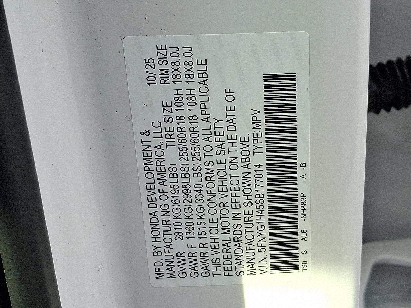 2025 Honda Pilot EX-L AWD