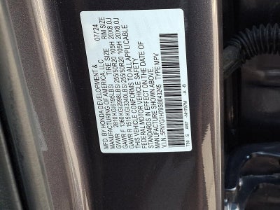 2025 Honda Pilot Touring AWD