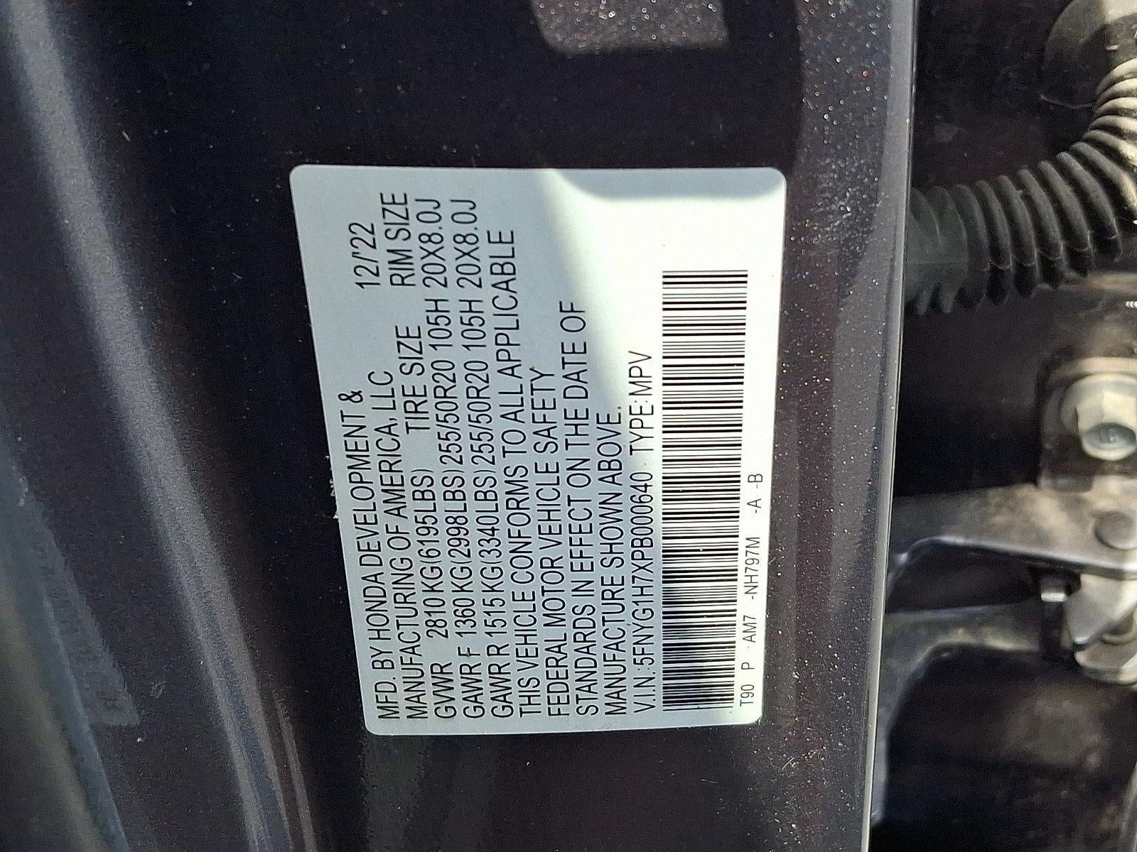 2023 Honda Pilot Touring AWD