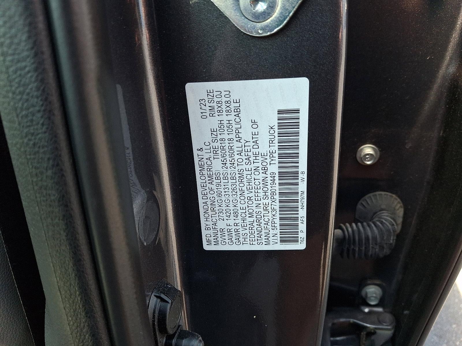 2023 Honda Ridgeline RTL-E AWD