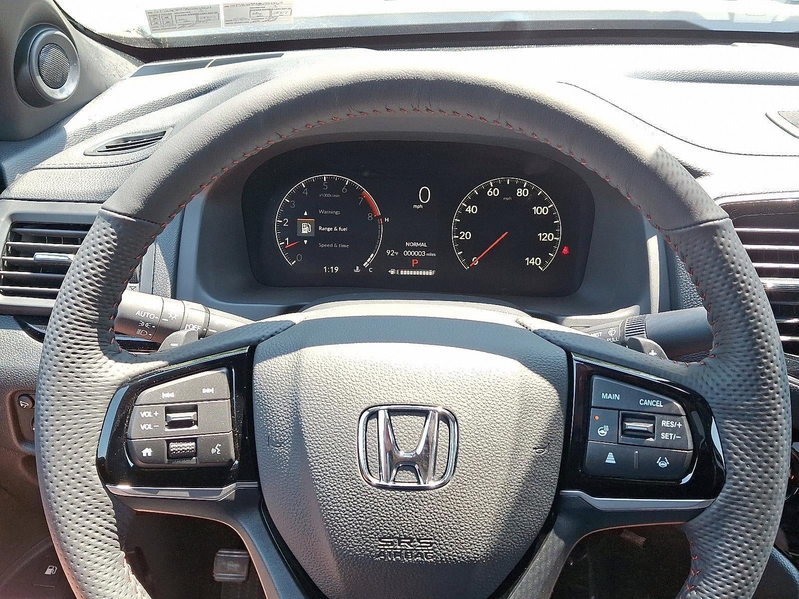 2026 Honda Ridgeline Black Edition AWD