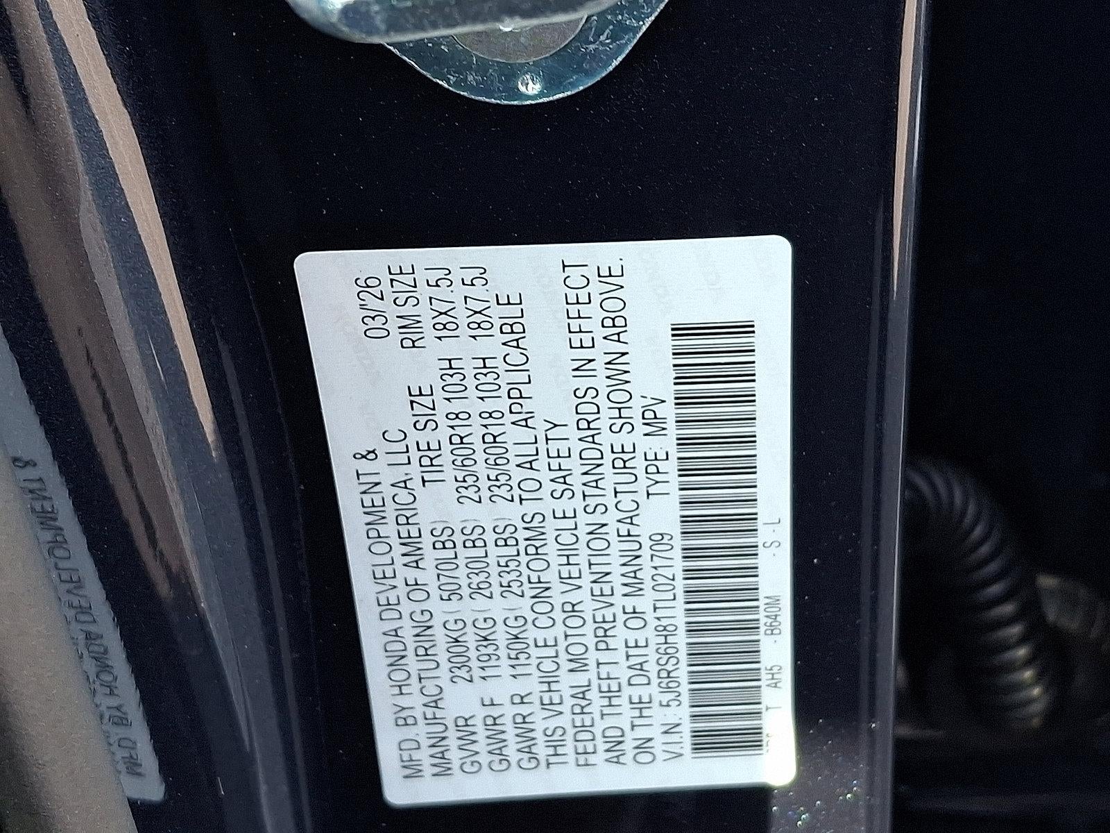 2026 Honda CR-V Hybrid Sport-L AWD