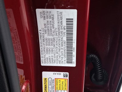 2026 Honda CR-V Hybrid Sport Touring AWD