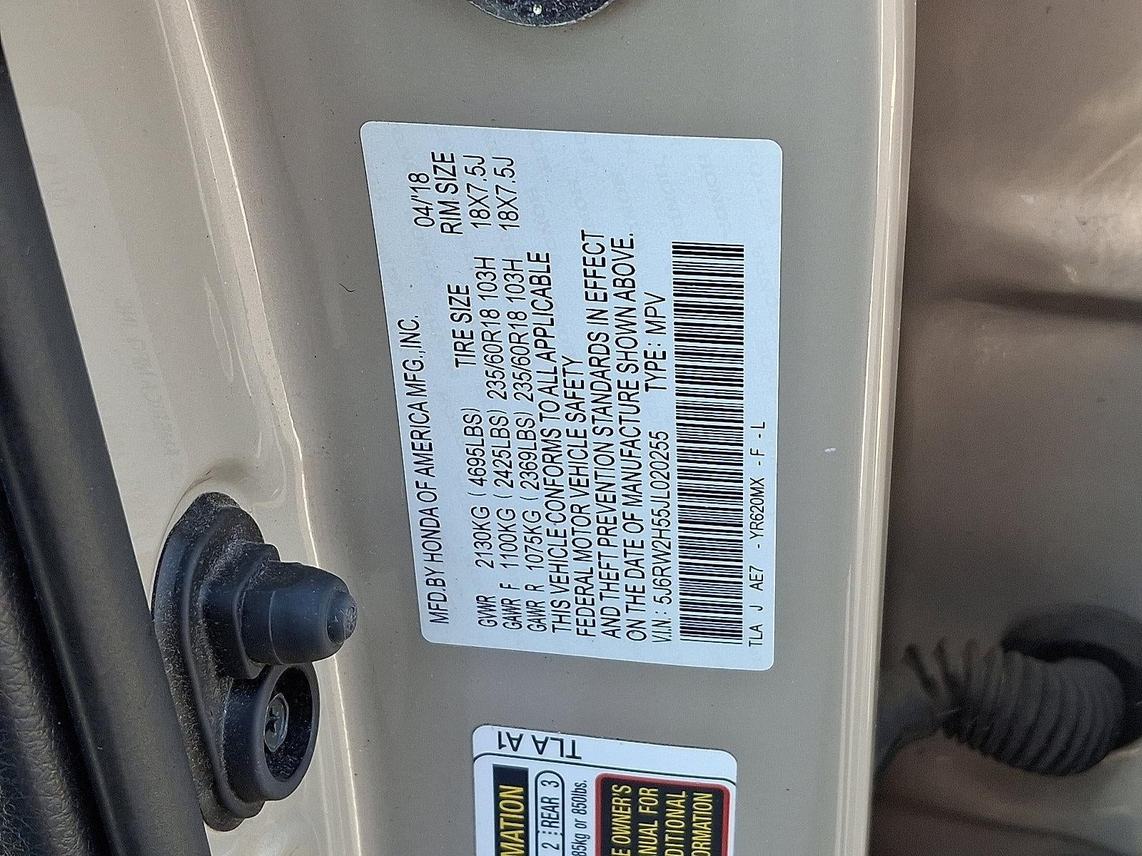 2018 Honda CR-V EX AWD