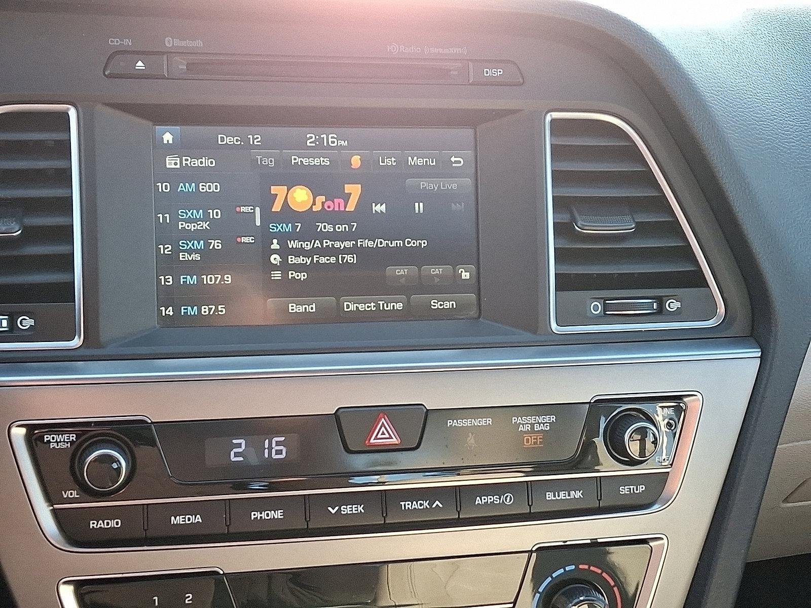 2017 Hyundai SONATA Sport 2.4L PZEV