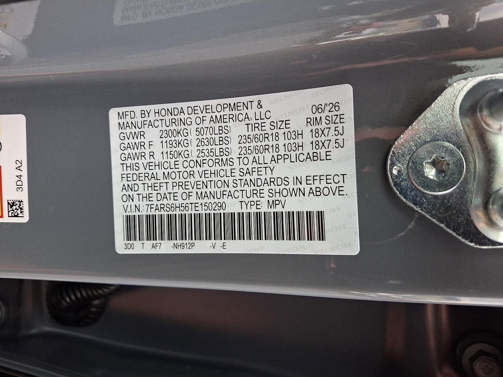 2026 Honda CR-V Hybrid Sport AWD