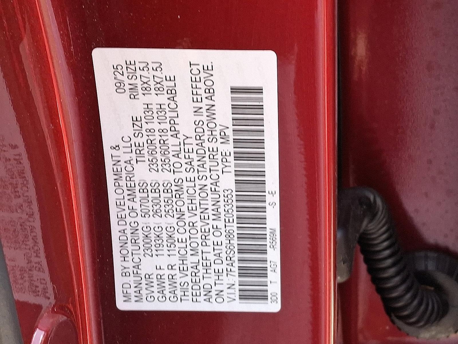 2026 Honda CR-V Hybrid Sport-L AWD