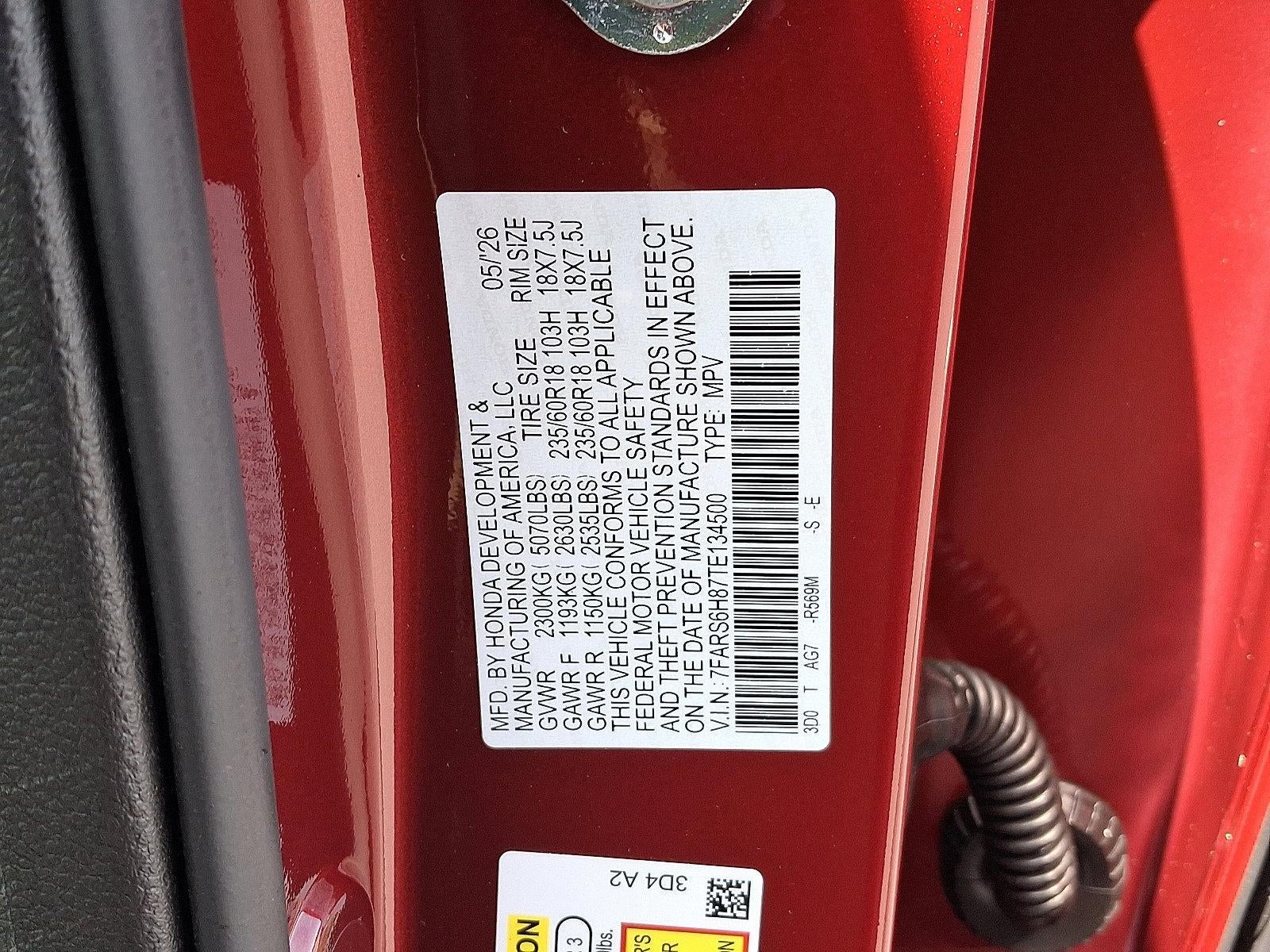 2026 Honda CR-V Hybrid Sport-L AWD