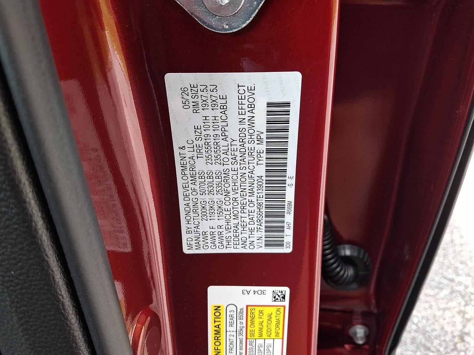 2026 Honda CR-V Hybrid Sport Touring AWD