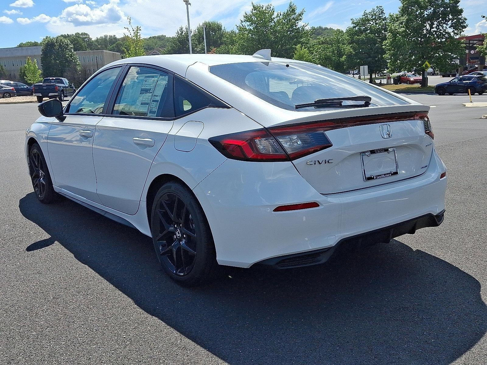 2025 Honda Civic Hatchback Hybrid Sport CVT