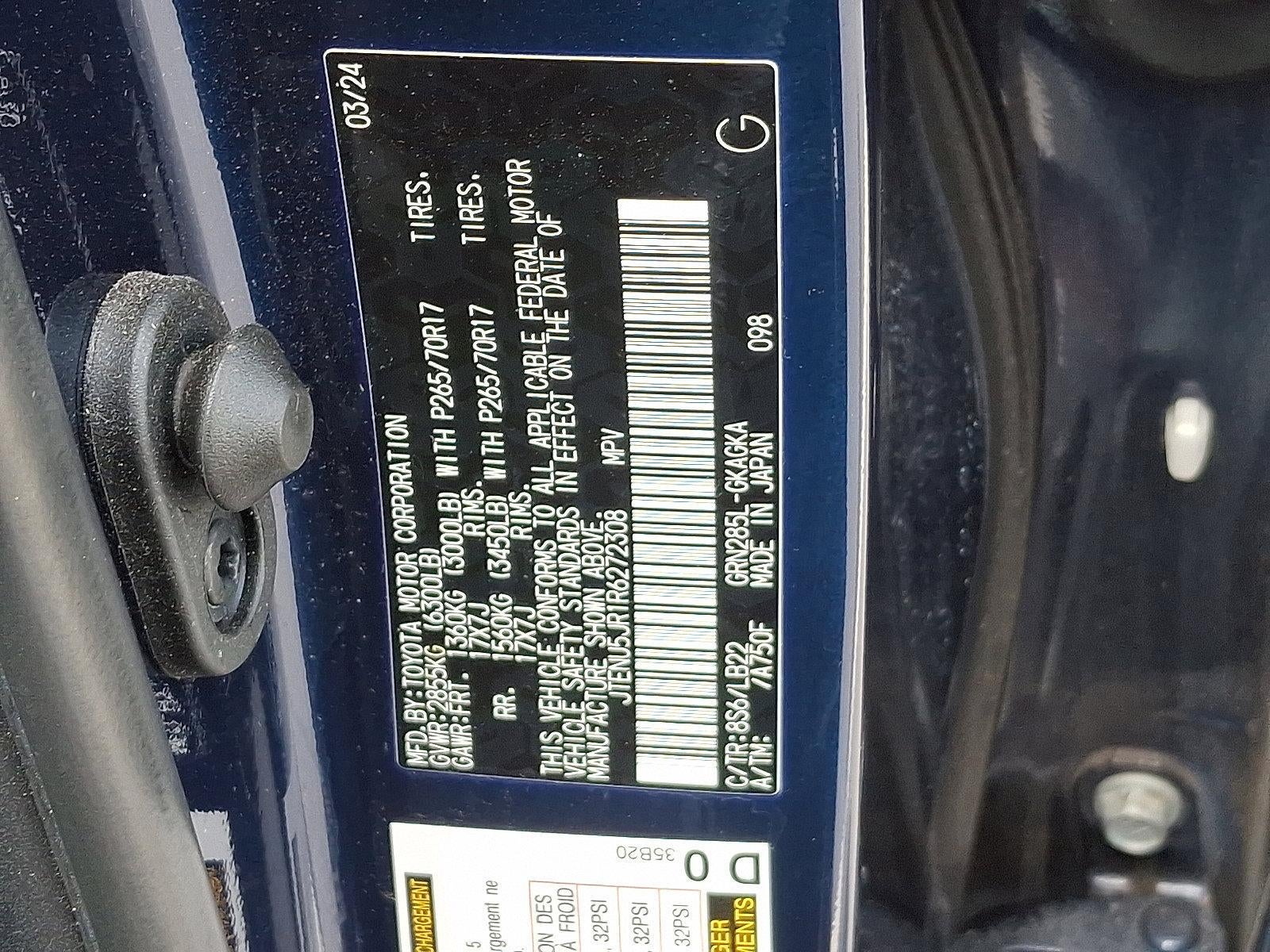 2024 Toyota 4Runner SR5 Premium 4WD (Natl)