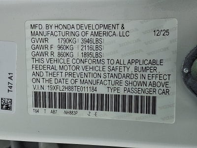 2026 Honda Civic Hatchback Sport CVT