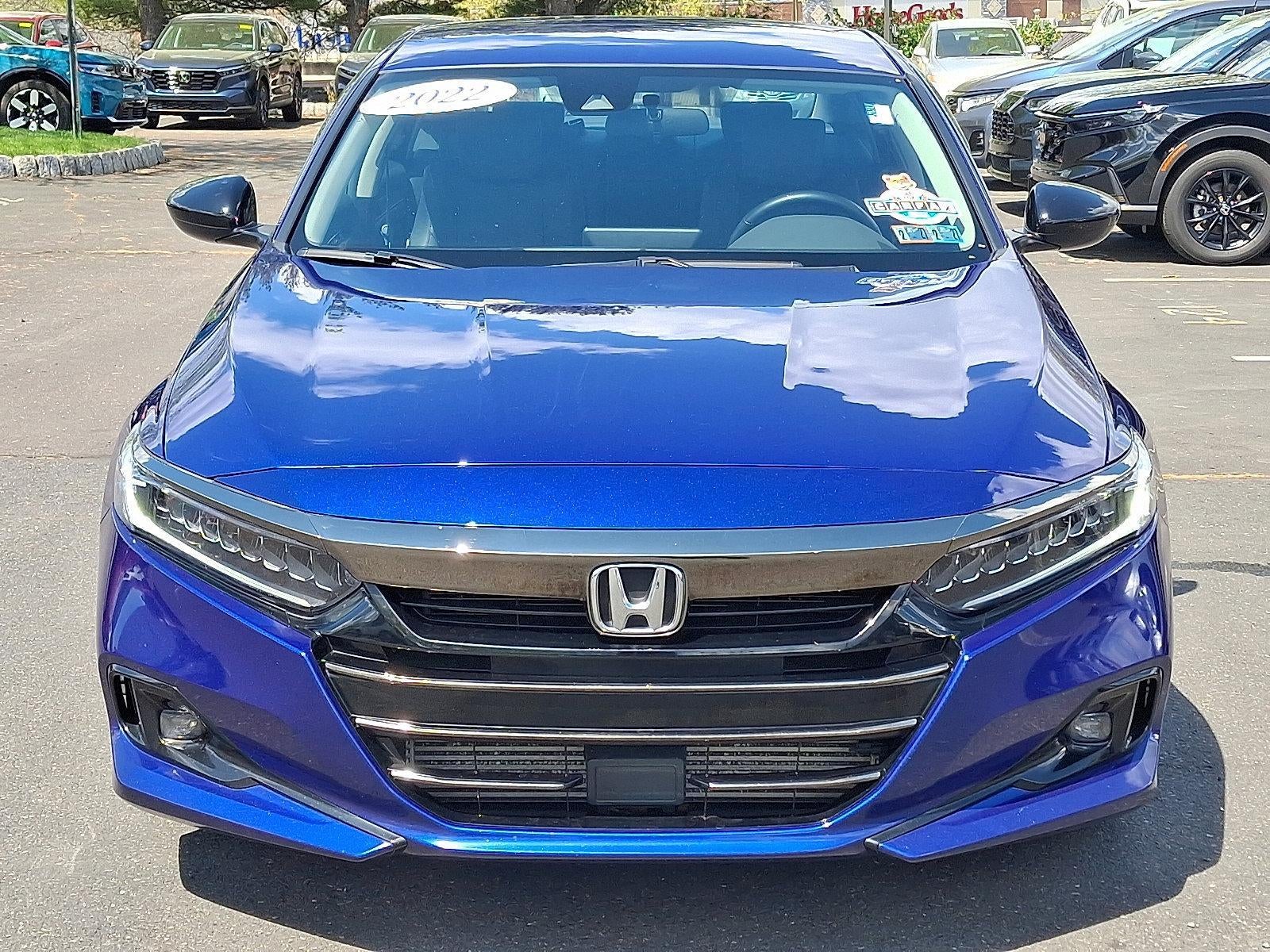 2022 Honda Accord Sedan Sport SE 1.5T CVT
