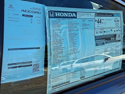 2026 Honda Accord Hybrid Touring Sedan