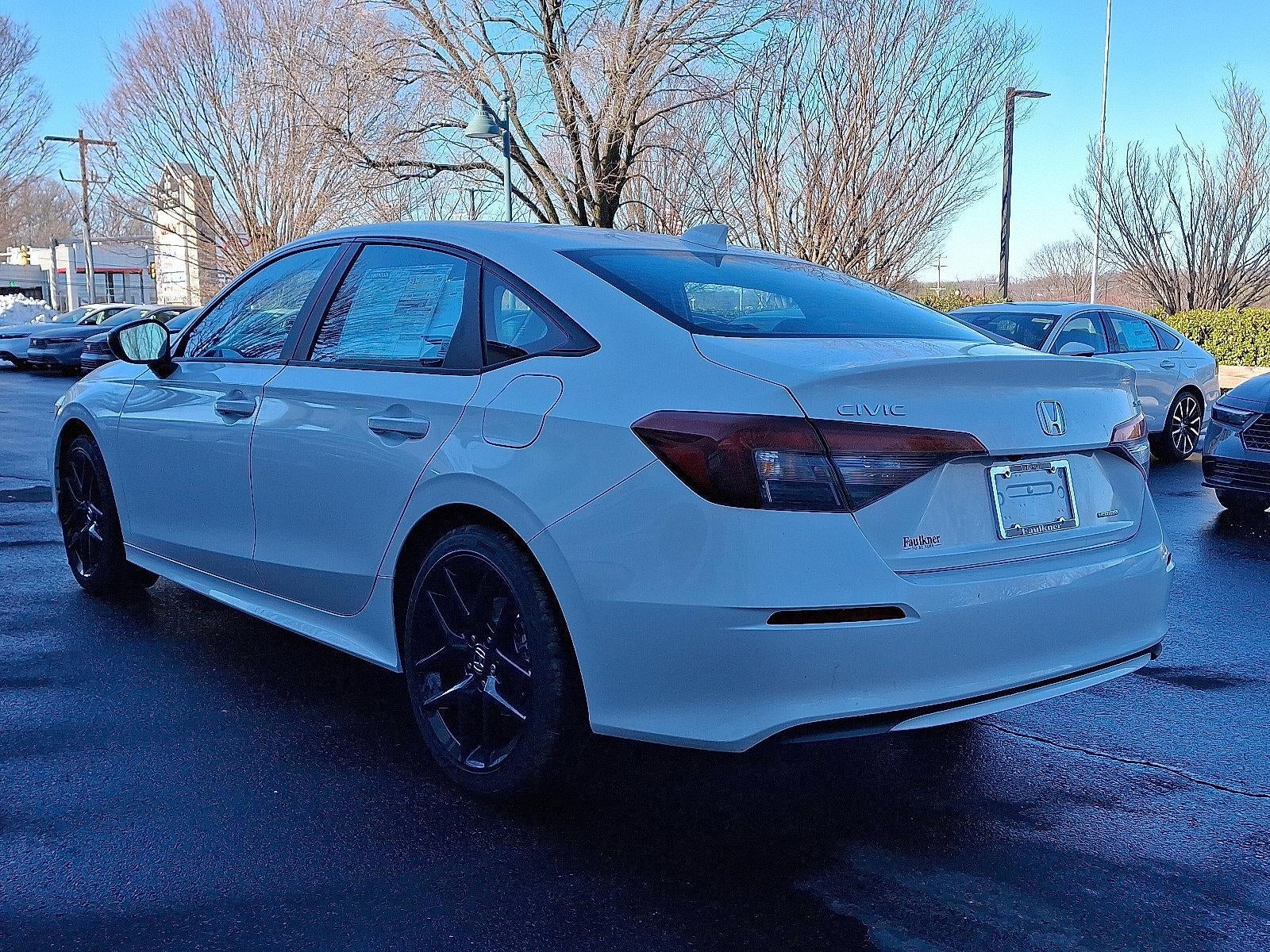 2026 Honda Civic Sedan Hybrid Sport CVT