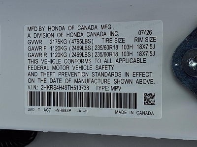 2026 Honda CR-V EX AWD