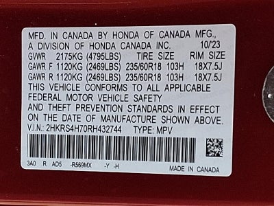 2024 Honda CR-V EX-L AWD