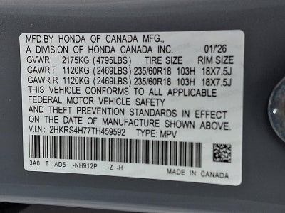 2026 Honda CR-V EX-L AWD