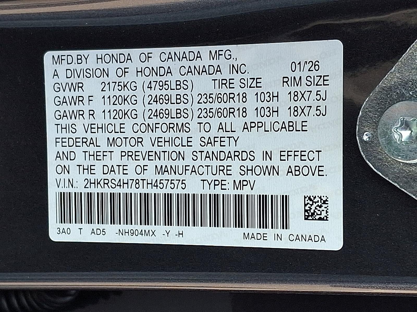 2026 Honda CR-V EX-L AWD
