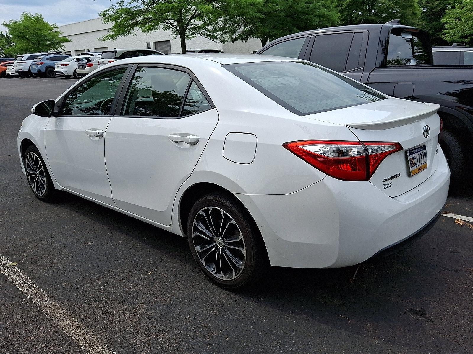 2014 Toyota Corolla 4dr Sdn CVT Auto S (Natl)