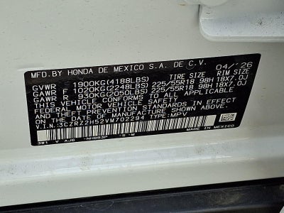 2027 Honda HR-V Sport AWD CVT
