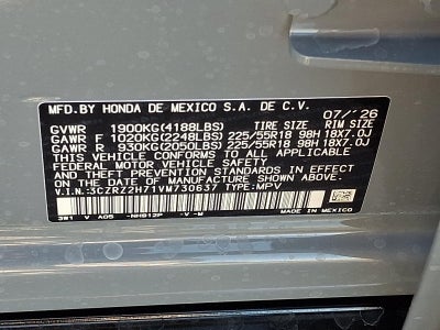 2027 Honda HR-V EX-L AWD CVT