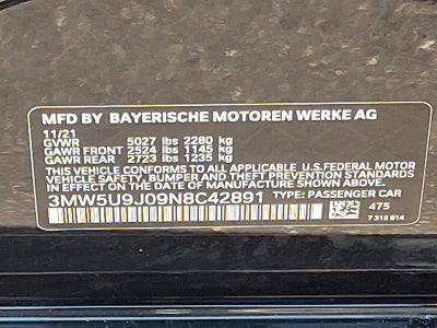 2022 BMW M340i xDrive Sedan North America