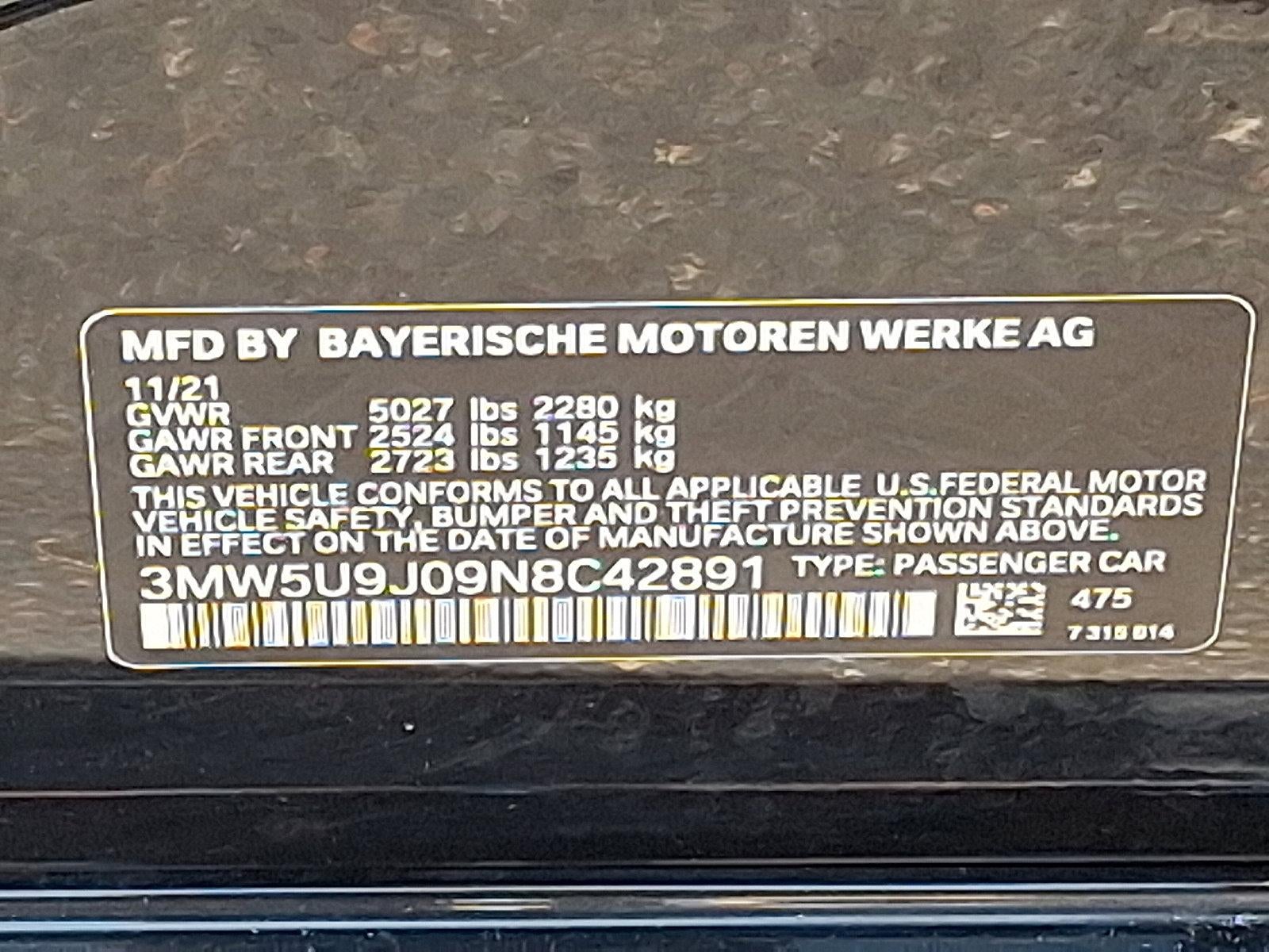 2022 BMW M340i xDrive Sedan North America