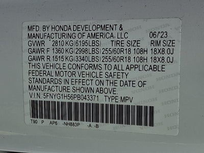 2023 Honda Pilot EX-L 7 Passenger AWD