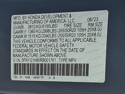 2024 Honda Pilot Elite AWD
