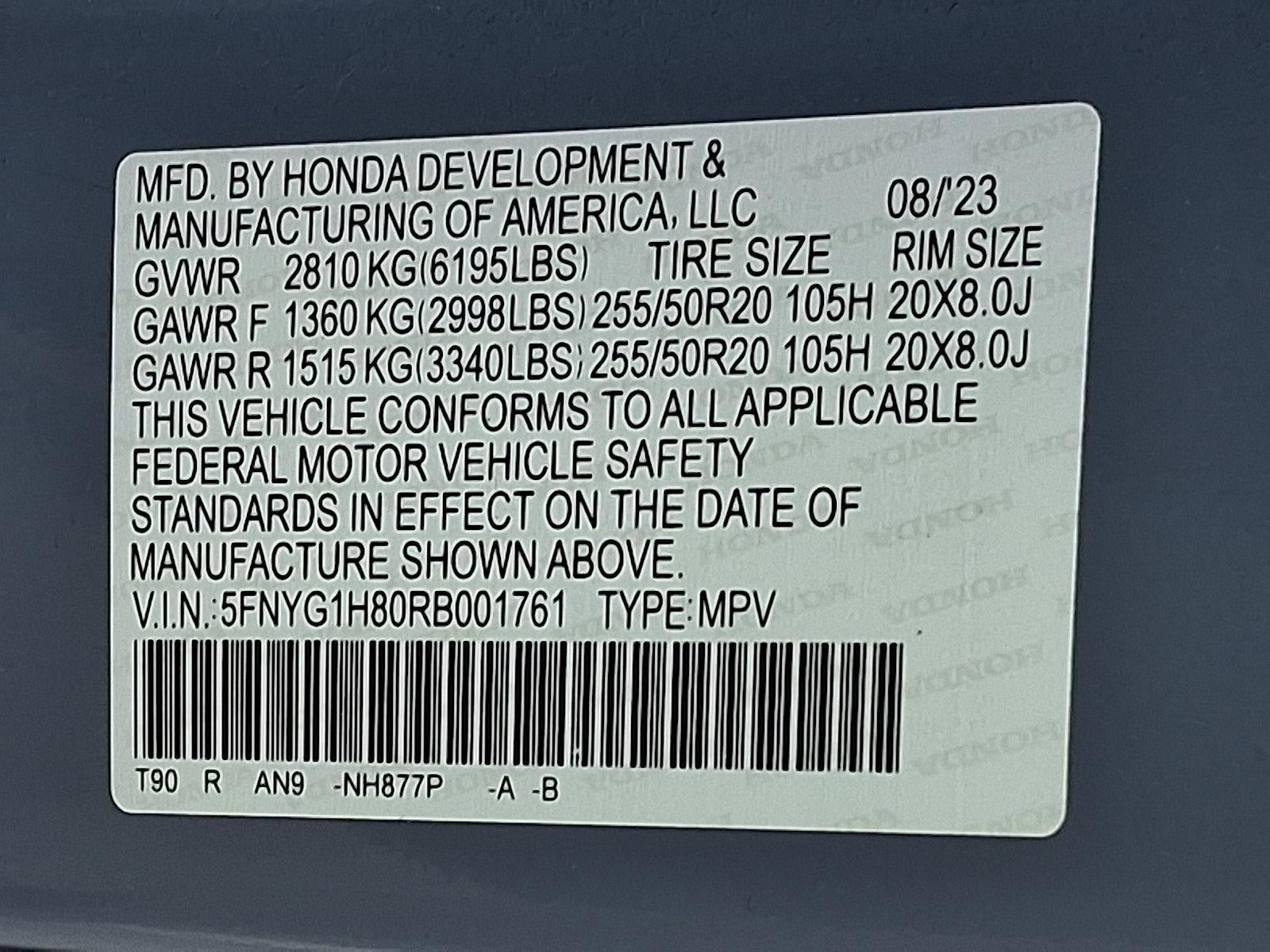 2024 Honda Pilot Elite AWD