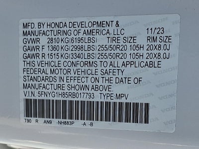 2024 Honda Pilot Elite AWD