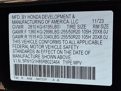 2024 Honda Pilot Elite AWD