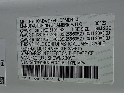 2026 Honda Pilot Elite AWD