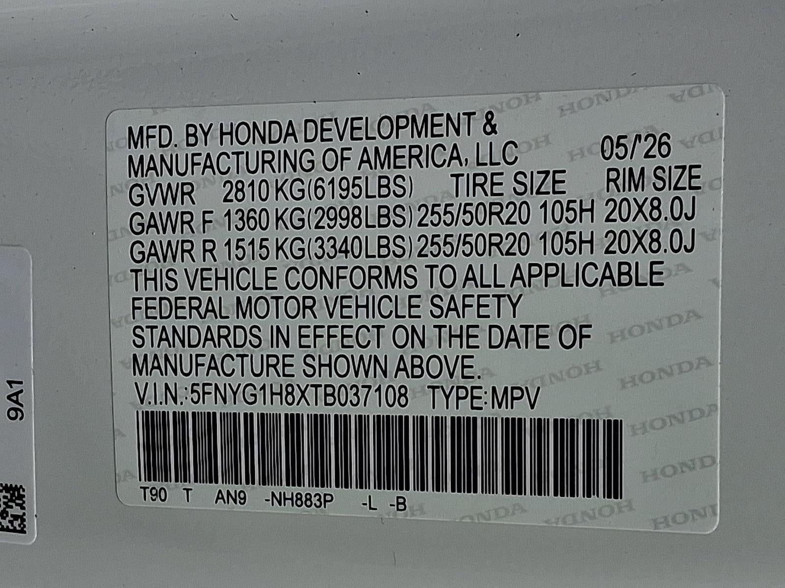 2026 Honda Pilot Elite AWD