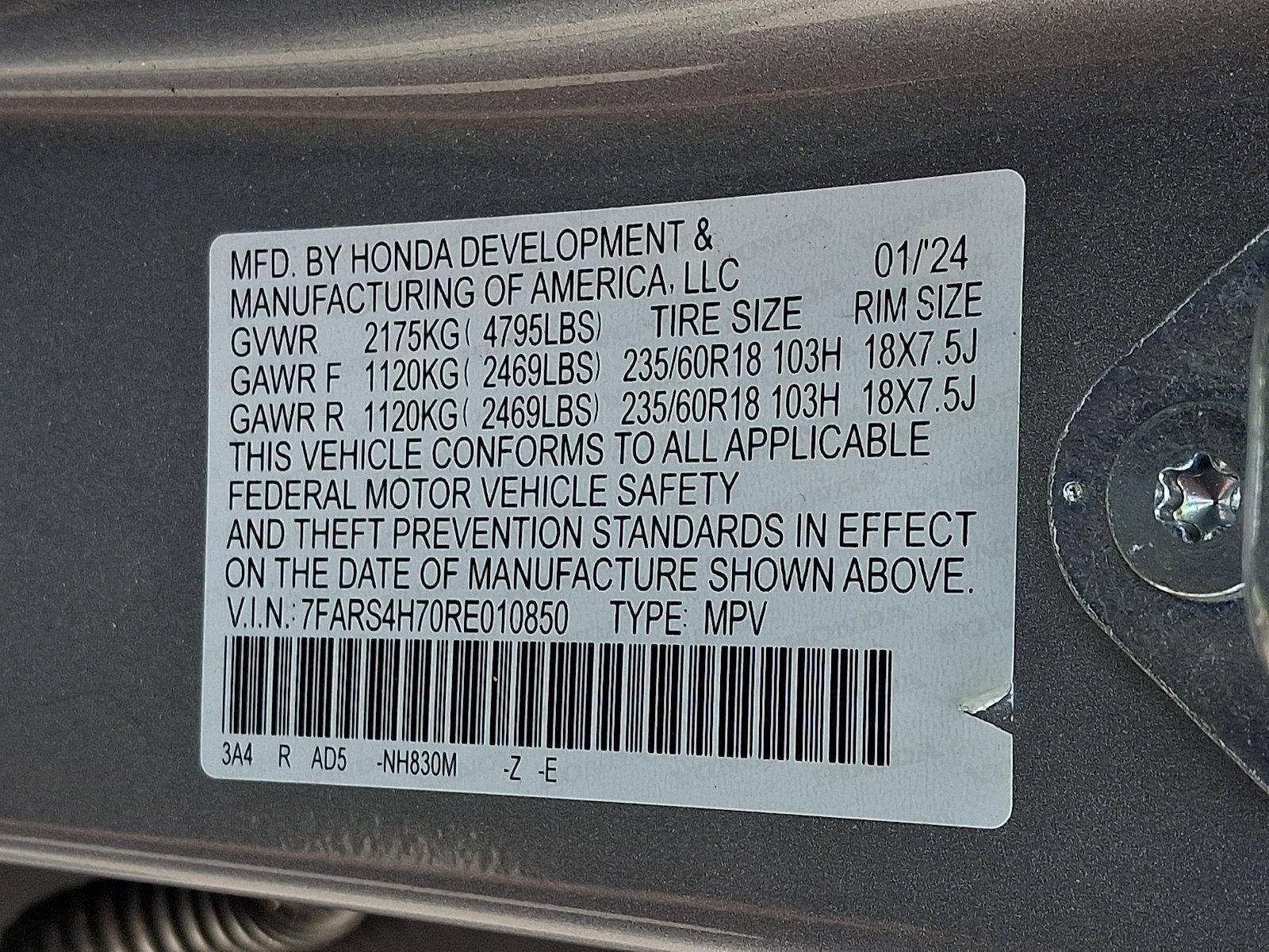 2024 Honda CR-V EX-L AWD