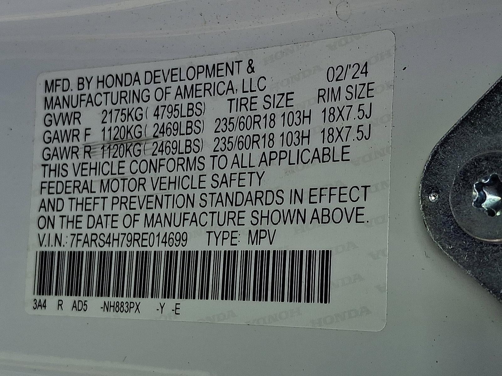 2024 Honda CR-V EX-L AWD