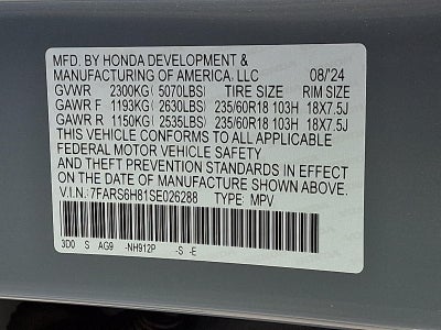 2025 Honda CR-V Hybrid Sport-L AWD