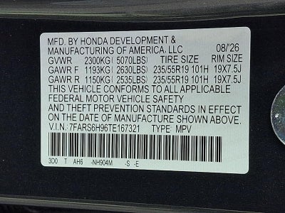 2026 Honda CR-V Hybrid Sport Touring AWD