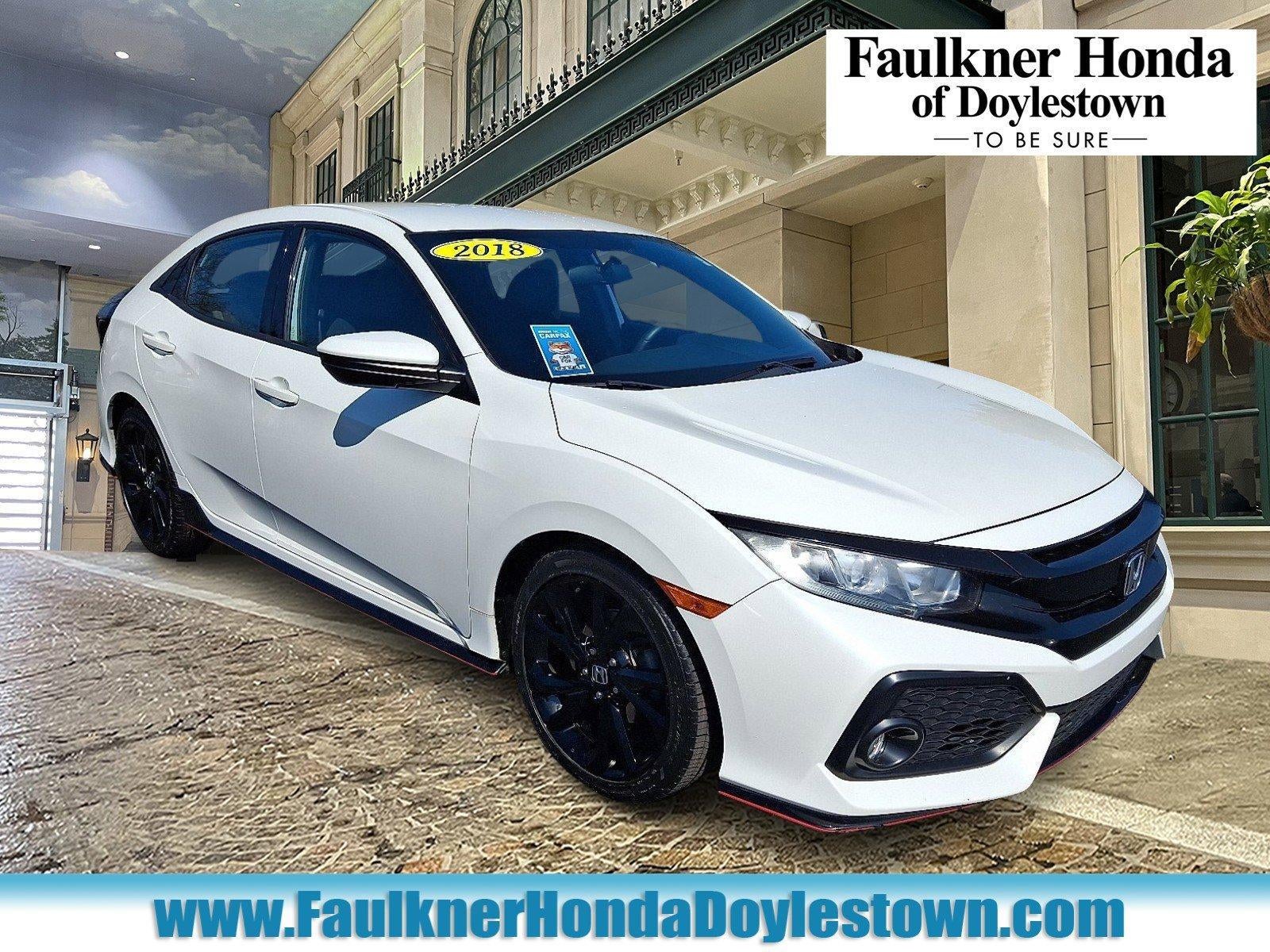 2018 Honda Civic Hatchback Sport CVT