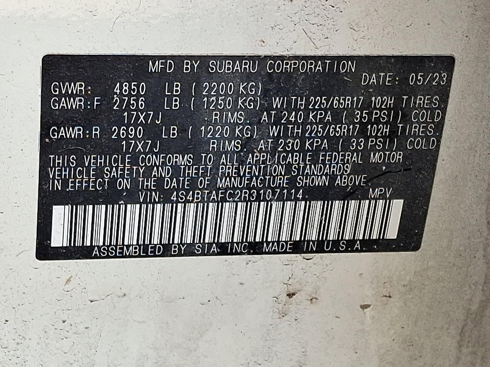 2024 Subaru Outback Premium AWD