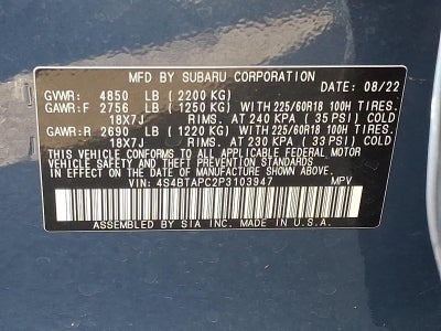 2023 Subaru Outback Touring CVT